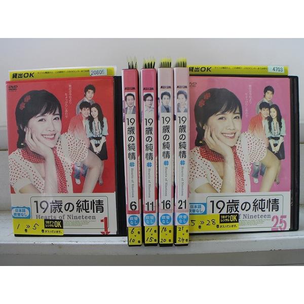 DVD 19歳の純情 全28巻 ク・へソン ソ・ジソク ※ケース無し発送