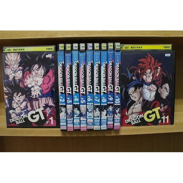 DVD ドラゴンボールGT 全11巻 ※ケース無し発送 レンタル落ち ZCC72