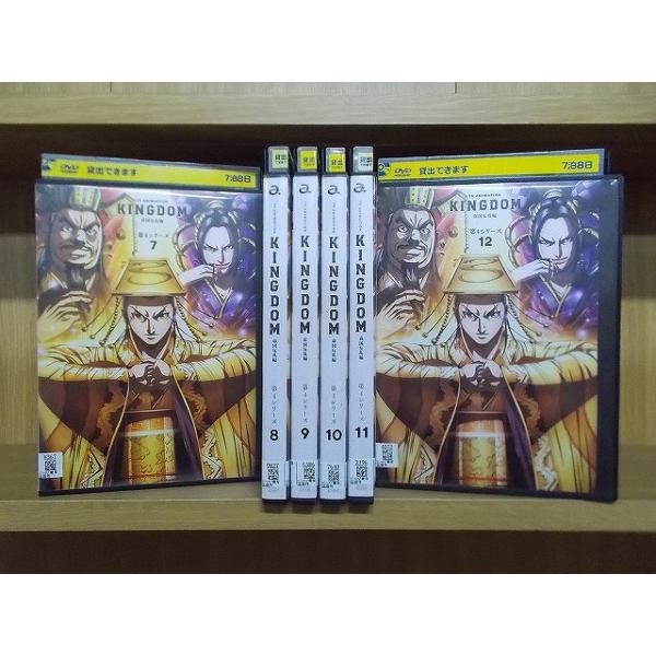 キングダム 第４シリーズ 全１２巻 DVD 全巻セット DVD キングダム 第4シリーズ 7〜12巻 計6本セット ※ケース無し発送