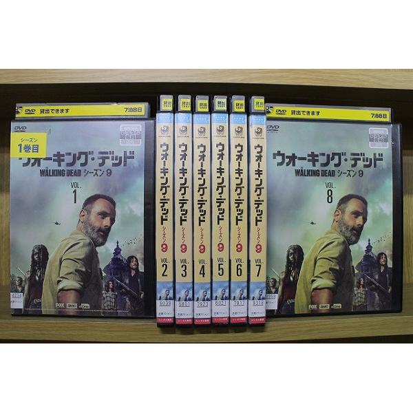 DVD ウォーキング・デッド シーズン9 全8巻 ※ケース無し発送 レンタル