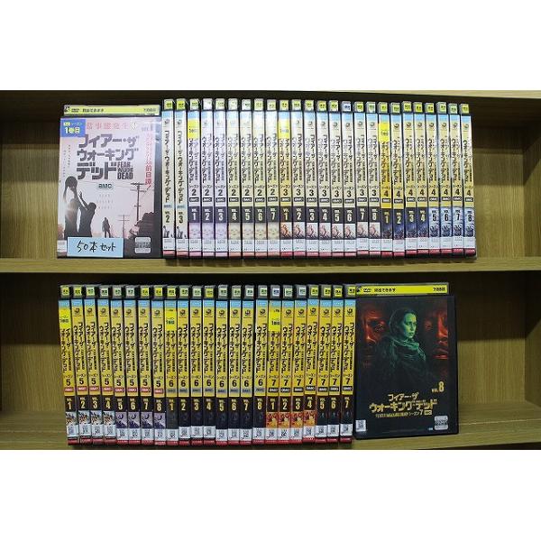 『フィアー・ザ ウォーキング・デッド』シーズン1～7 計50巻 レンタル済DVD DVD フィアー・ザ・ウォーキング・デッド シーズン1〜7 全50巻 ※ケース