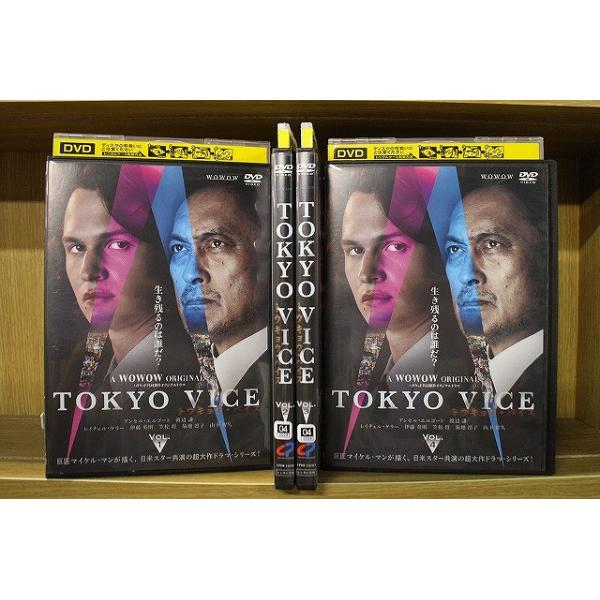 DVD TOKYO VICE トウキョウ・バイス 全4巻 ※ケース無し発送 レンタル落ち ZEE1683