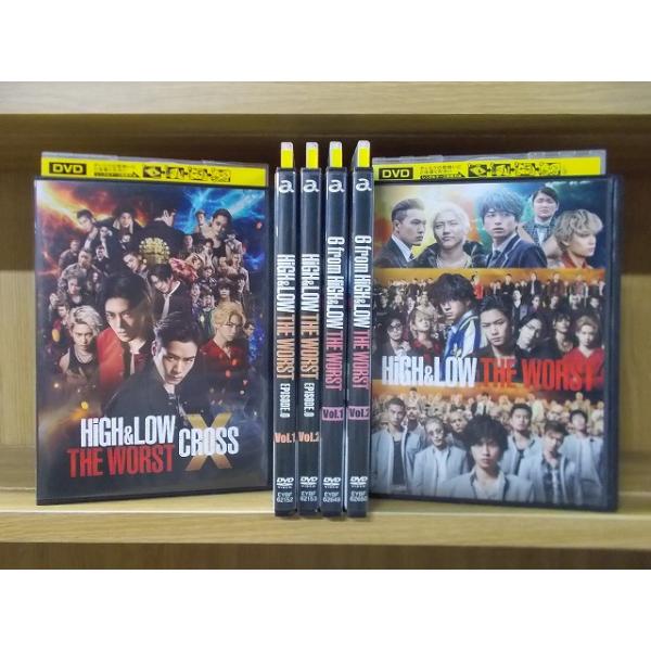 DVD HiGH&LOW THE WORST 全2巻 + EPISODE.0 X 他 シリーズ 計6本set