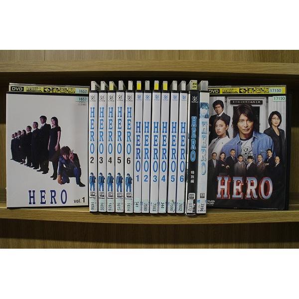 DVD HERO 2001年版 全6巻 + 2014年版 特別編 劇場版 2巻 計15本set