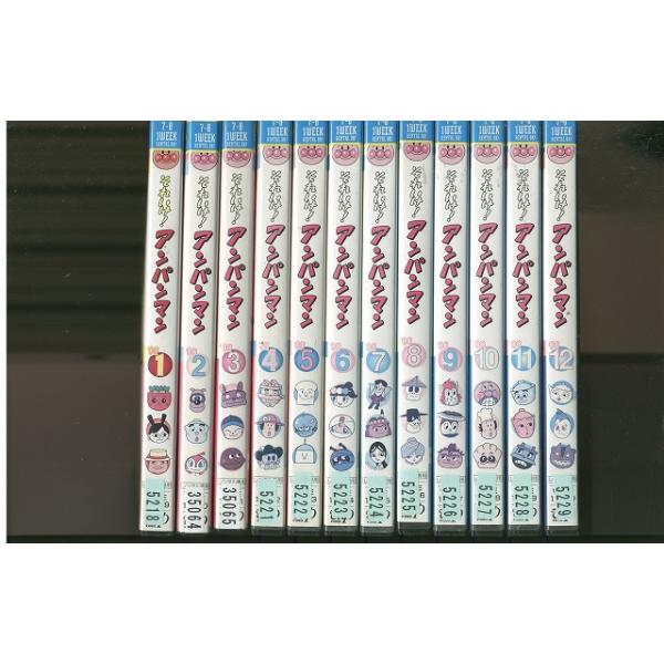DVD それいけ!アンパンマン '00 全12巻 ※ケース無し発送 レンタル落ち