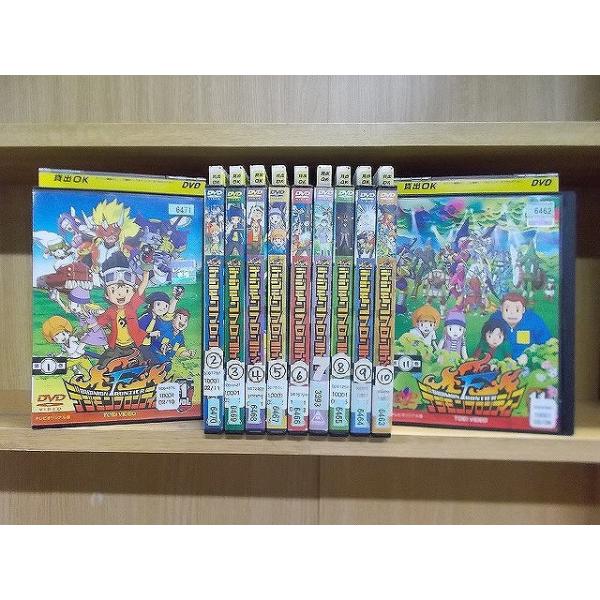 DVD デジモンフロンティア 1〜11巻セット(未完) ※ケース無し発送