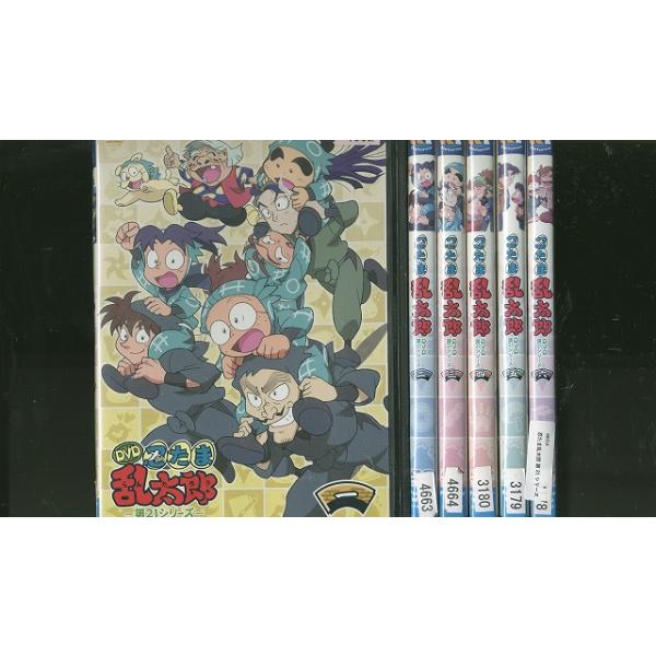 DVD 忍たま乱太郎 第21シリーズ 全6巻 ※ケース無し発送 レンタル落ち