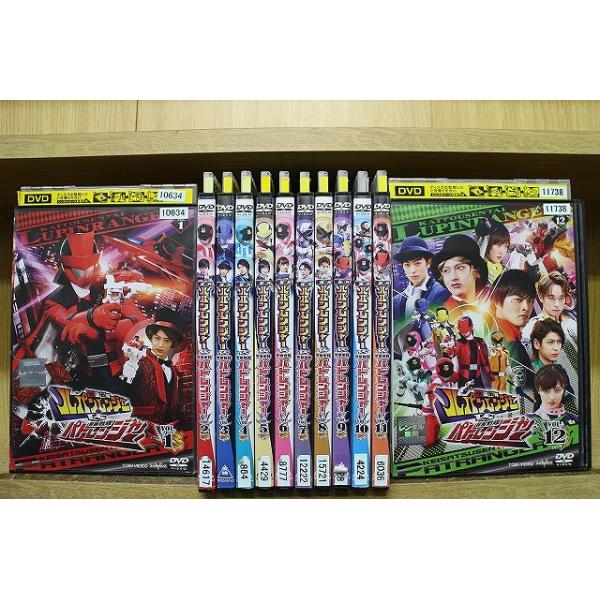快盗戦隊ルパンレンジャー vs 警察戦隊パトレンジャー DVD 全12巻 DVD 快盗戦隊ルパンレンジャーVS警察戦隊パトレンジャー 全12巻