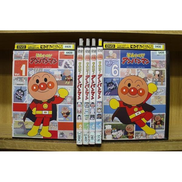 DVD アンパンマン 22' 3巻 4巻 5巻 6巻 4本セット レンタル DVD それいけ!アンパンマン '22 全6巻 レンタル落ち ケース無し発送