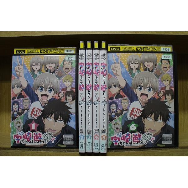 宇崎ちゃんは遊びたい　だぶる　1-6 全6巻　全巻セット　DVD アニメ DVD 宇崎ちゃんは遊びたい!ω だぶる 全6巻 レンタル落ち ケース無し