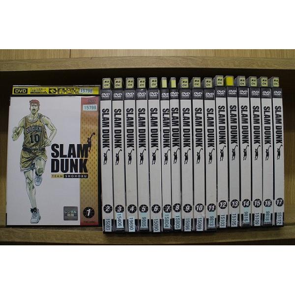 DVD SLAM DUNK スラムダンク 全17巻 ※ケース無し発送 レンタル落ち