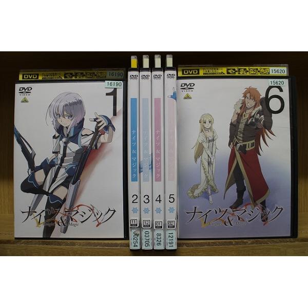 R*@様 ナイツ&マジック DVD 1~6全巻セット レンタル落ち DVD ナイツ＆マジック 全6巻 ※ケース無し発送 レンタル落ち ZEE601