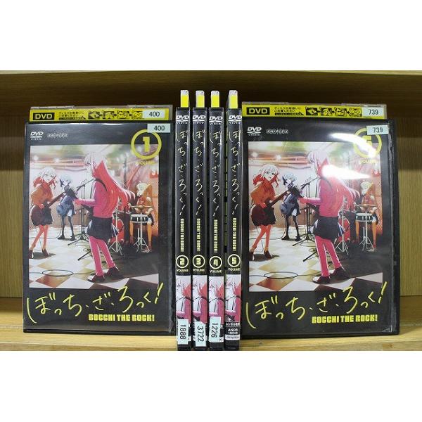 DVD ぼっち・ざ・ろっく! 全6巻 ※ケース無し発送 レンタル落ち ZEE642