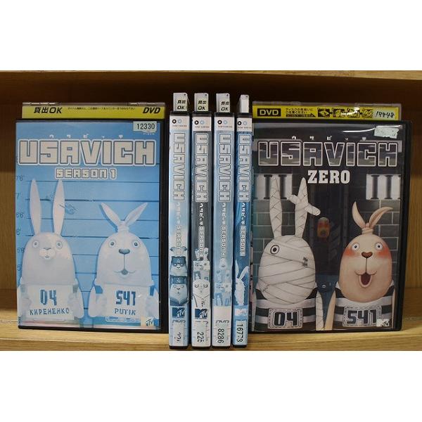 DVD ウサビッチ USAVICH SEASON1〜5 + ZERO 計6本セット ※ケース無し