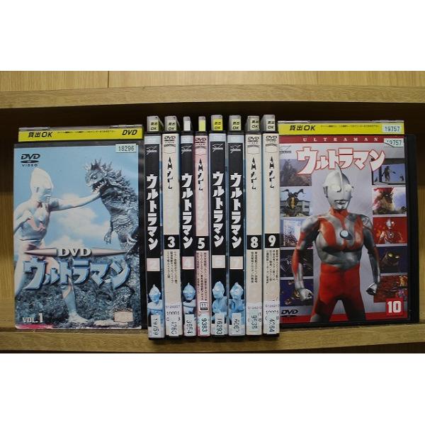 DVD ウルトラマン 全10巻 ※ジャケットデザイン違い ※ケース無し発送