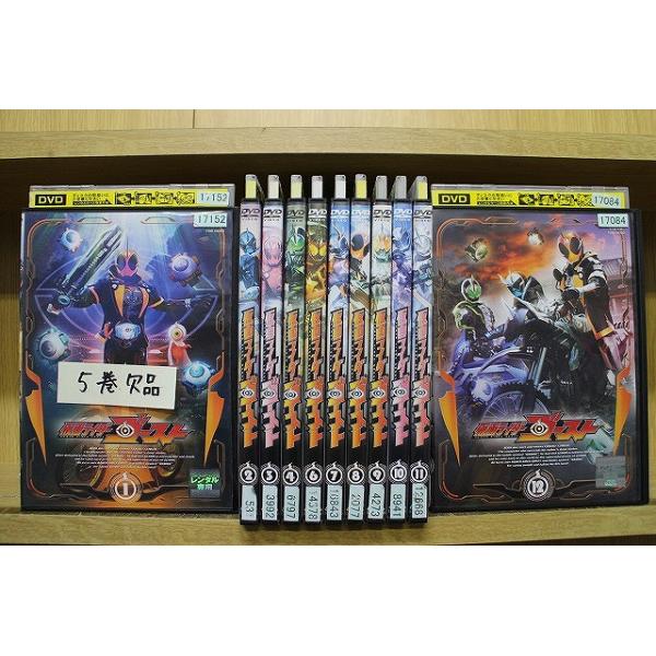DVD 仮面ライダーゴースト 1〜12巻(5巻欠品) 計11本set ※ケース無し