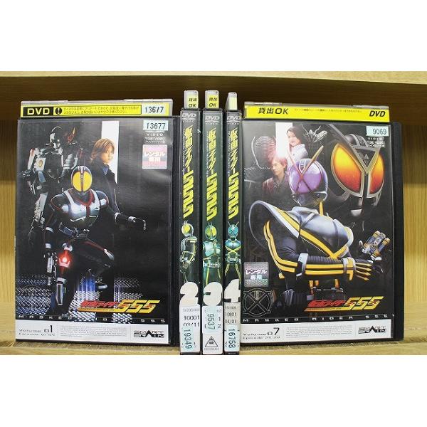 DVD 仮面ライダー555 ファイズ 不揃い 5本set ※ケース無し発送