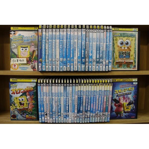 DVD スポンジ・ボブ オセアニック急行事件 スポンジボブの真実 ほか シリーズ 計52本set ※ケース無し発送 レンタル落ち ZEE885