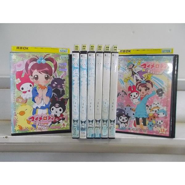 DVD おねがいマイメロディきららっ☆ 不揃い 8本セット ※ケース無し発送 レンタル落ち ZFF414