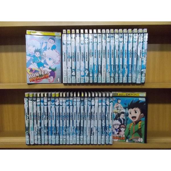 DVD HUNTER×HUNTER ハンター 1〜49巻(14、24、32、39巻欠品) 計45本