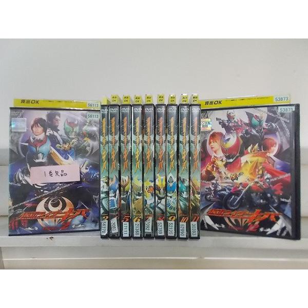DVD 仮面ライダーキバ 2〜12巻(1巻欠品) 計11本セット ※ケース無し発送 レンタル落ち ZFF644