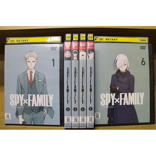 DVD SPY×FAMILY スパイファミリー 全6巻 ※ケース無し発送 DVD SPY×FAMILY スパイファミリー 全6巻 ※ケース無し発送