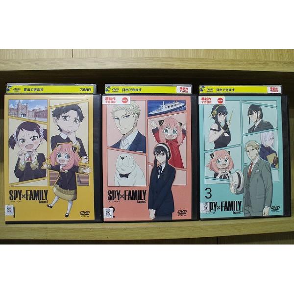 DVD SPY×FAMILY スパイファミリー シーズン2 全3巻 ※ケース無し DVD SPY×FAMILY スパイファミリー シーズン2 全3巻 ※ケース無し