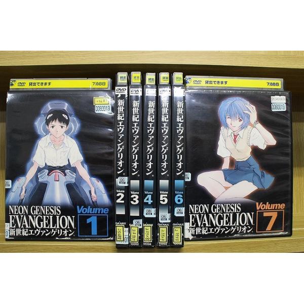 DVD 新世紀エヴァンゲリオン 全7巻 旧版 ※ケース無し発送 DVD 新世紀エヴァンゲリオン 全7巻 旧版 ※ケース無し発送