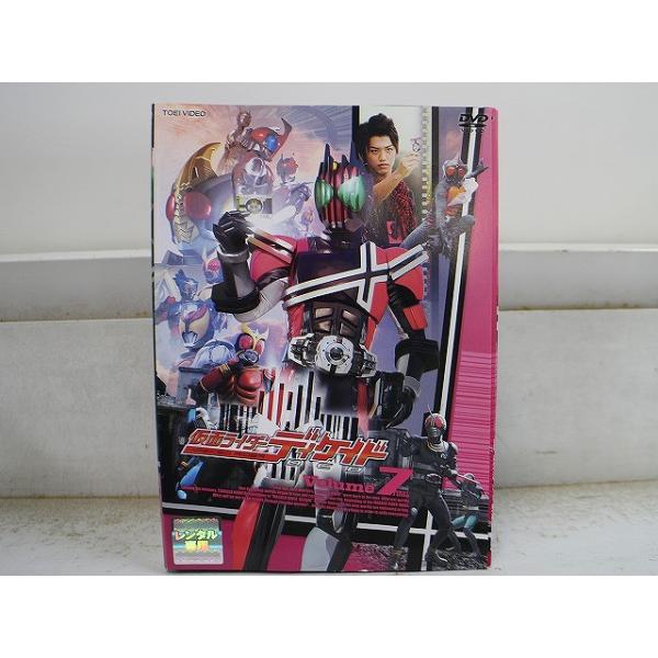 DVD 仮面ライダーディケイド 全7巻 ※ケース無し発送 レンタル落ち