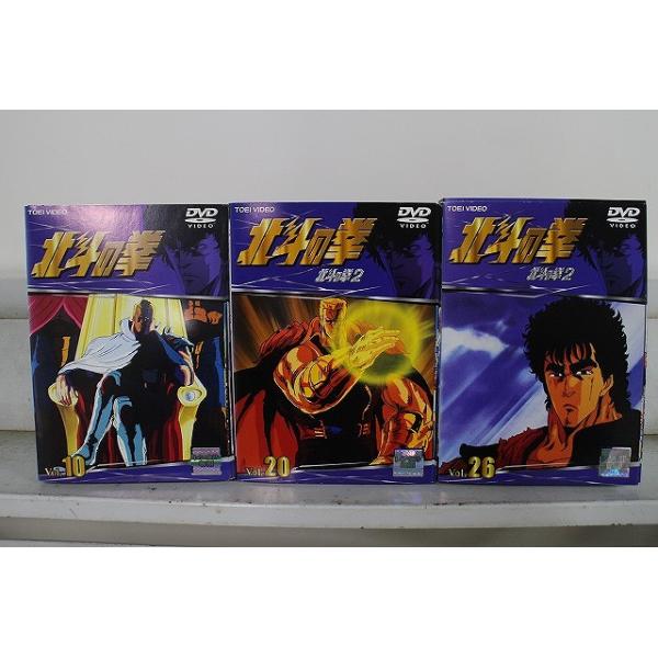 北斗の拳　DVDセット DVD 北斗の拳 全26巻 ※ケース無し発送 レンタル落ち ZX1568 : ギフト