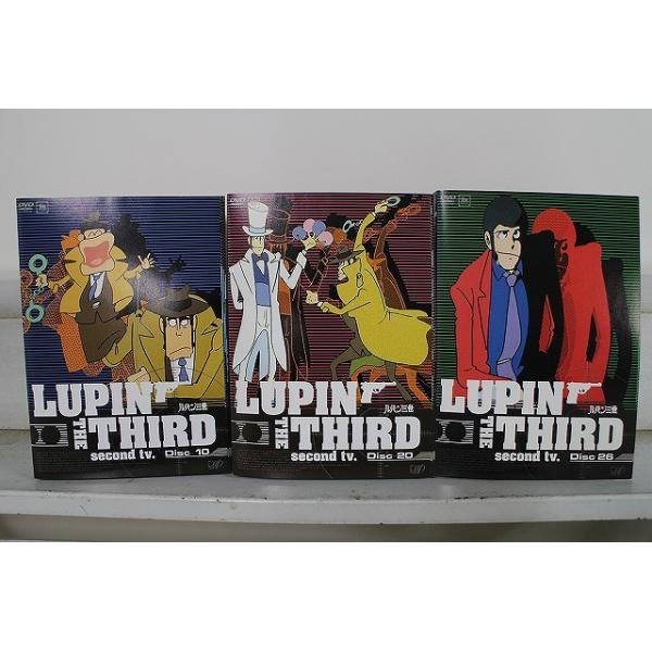 DVD ルパン三世 second tv 全26巻 ※ケース無し発送 レンタル落ち