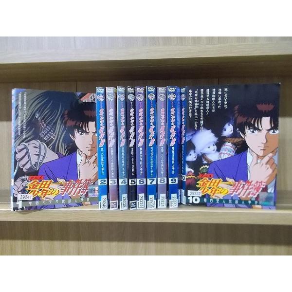 DVD 金田一少年の事件簿 全10巻 アニメ版 ※ケース無し発送 レンタル