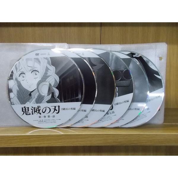 ディスクのみ】 DVD 鬼滅の刃 刀鍛冶の里編 全6巻 ※ジャケット欠品