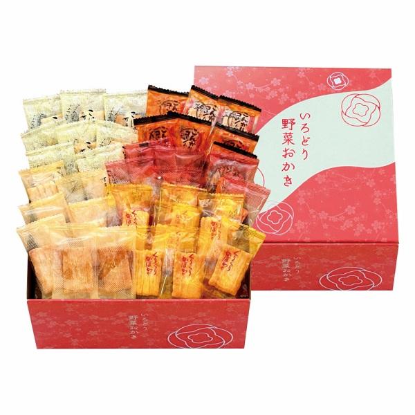 香典返し 30%OFF いろどり野菜おかき IR-34M