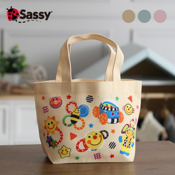 Sassy サッシー トートバッグ ランチバッグ ラッピング 出産祝い お祝い 誕生日祝い 雑貨 贈りもの 夏ギフト プレゼント インスタ ギフト
