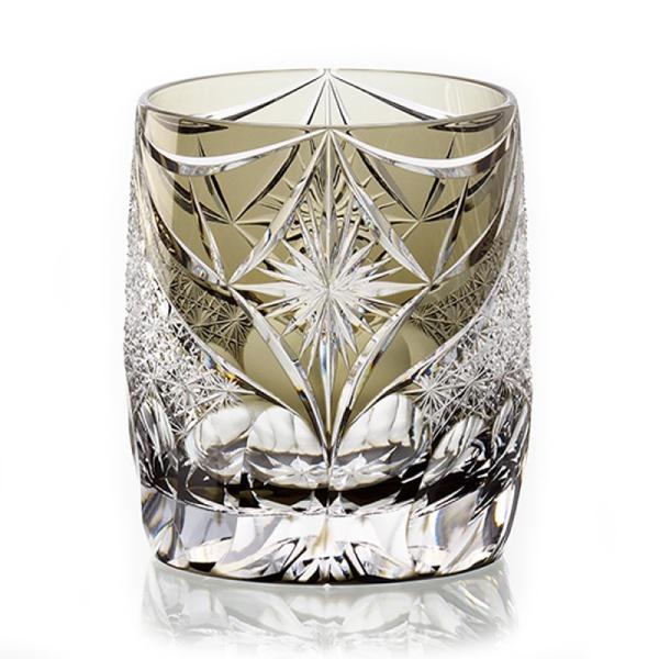 カガミクリスタル 江戸切子 伝統工芸士 根本達也 ロックグラス 慶雲海