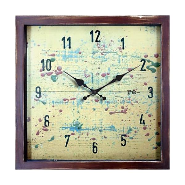( �A�[�g�N���b�N ) Surf Clock Series Clock re- Yellow �|�����v �G�� ������� ���_��