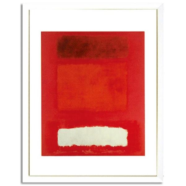 ( A[gt[ ) Interior art MARK Rothko Red,White,Brown A[g pl z t[