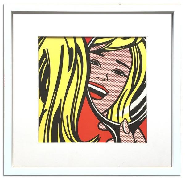 ( A[gt[ ) Interior art Roy Lichtenstein Girl in mirror, 1963 z t[