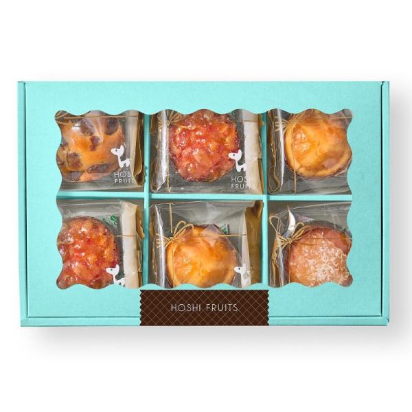 HOSHI FRUITS ホシフルーツ 煌めき果実のカップケーキ 6個 お菓子 プレゼント お返し ギフト