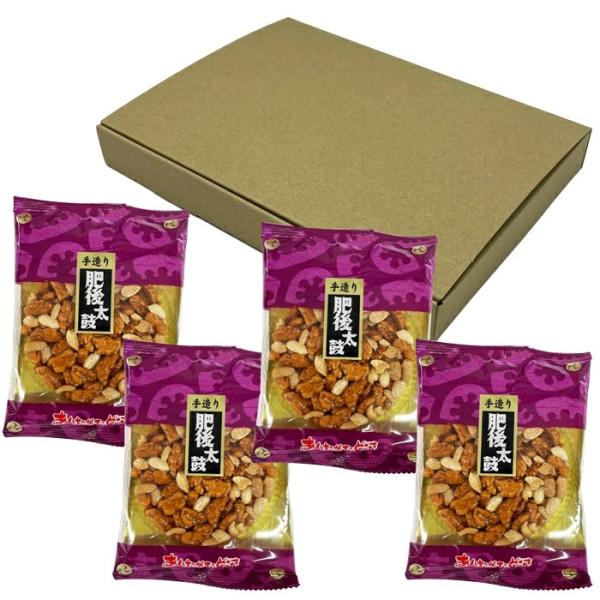 あんたがたどこさ 手造り肥後太鼓４枚入 （クラフトBOX入）【送料込み価格】