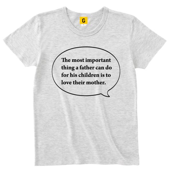 父の日 Tシャツ ふきだし名言 父の日 メッセージ プレゼント Tシャツ おもしろtシャツ メンズ レディース ギフト Giftee Hukidashi Meigen おもしろtシャツ プレゼントgiftee 通販 Yahoo ショッピング