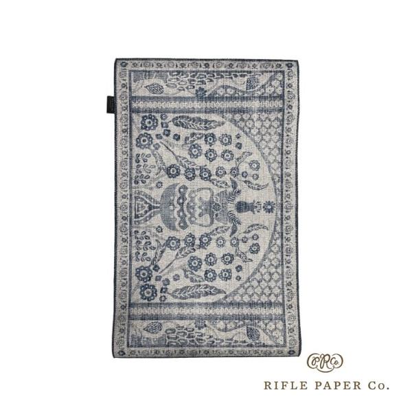 ライフルペーパー ラグ TERRACE DOVE DENIM Rifle Paper Co. 玄関マット 室内 絨毯