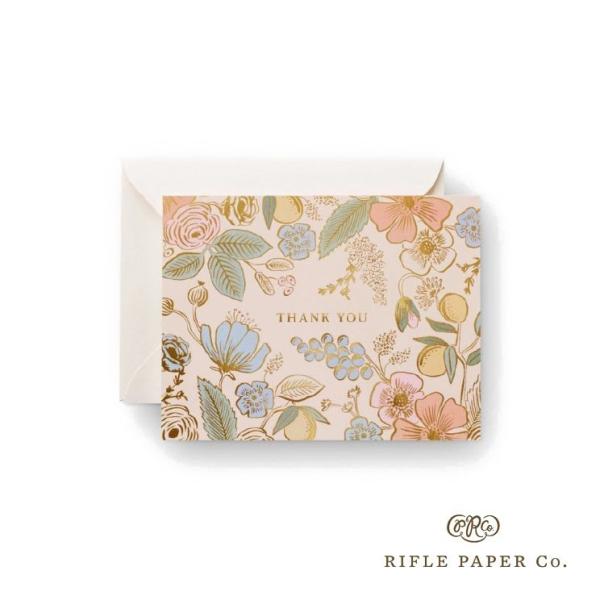 ライフルペーパー カード コレットサンキュー Rifle Paper Co. イラスト メッセージカード 結婚式
