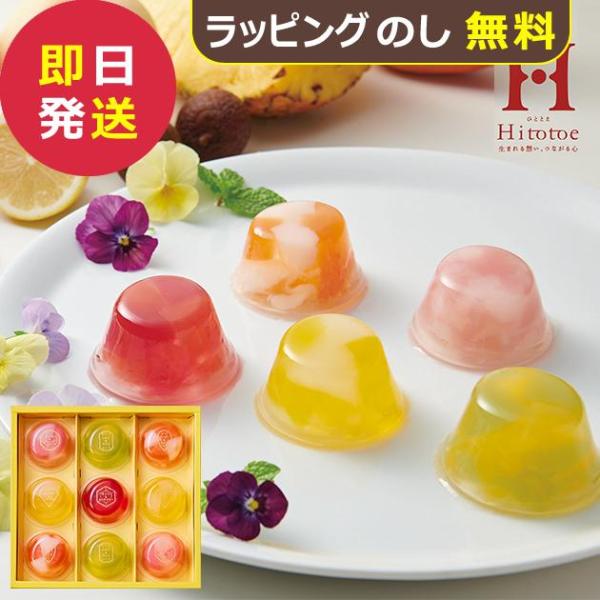 ひととえ ピッコロドルチェ 9号 PDB-10 PDB10 (即日発送) 【 フルーツゼリー 中島大祥堂 Hitotoe 】【_