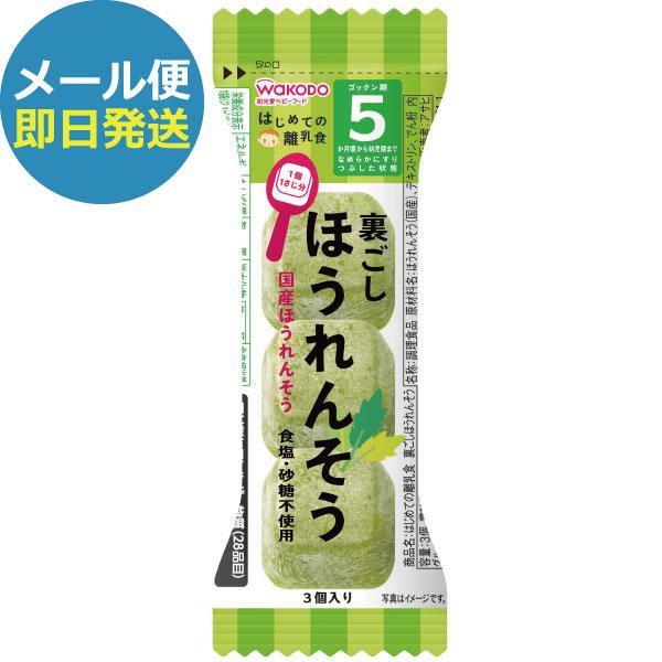 和光堂 はじめての離乳食 裏ごしほうれんそう NGY085 (即日発送)(賞味期限:2026/7/31)(メール便/3個迄)【_ フリーズドライ 野菜 _