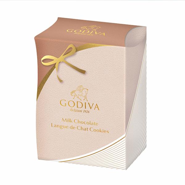 GODIVA ゴディバ ミルクチョコレート ラングドシャクッキー 4枚 208054 【_