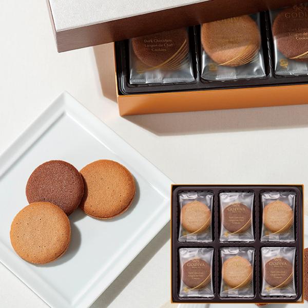 GODIVA ゴディバ ラングドシャクッキーアソートメント 18枚 205234 送料無料【_