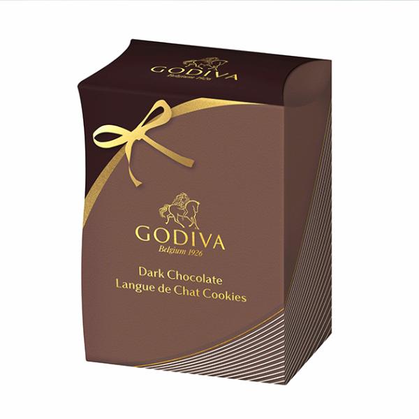 GODIVA ゴディバ ダークチョコレート ラングドシャクッキー 4枚入 208053 送料無料【_