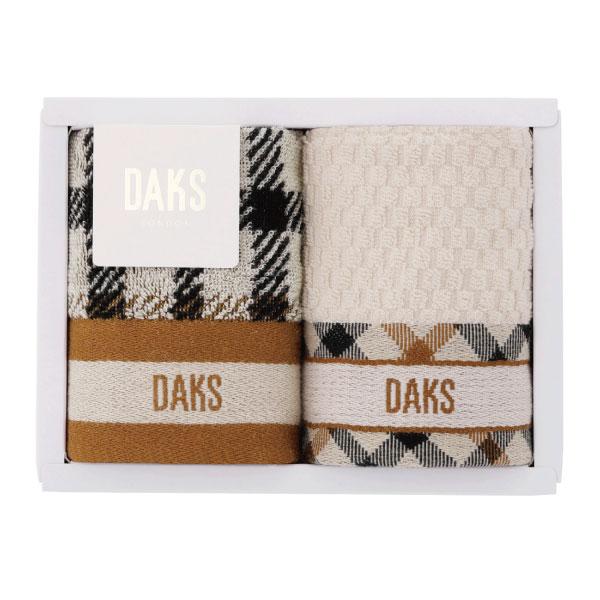 DAKS（ダックス） タオルハンカチ2枚セット 55-3089150 【_